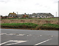 Longrow Farm, east of the B1134 road (Long Row)