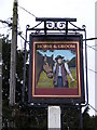 The former Horse & Groom Public House sign