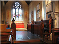 All Saints church, Sanderstead: chancel