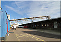 Ice conveyor at Lowestoft Fish Docks