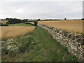 Dry stone wall