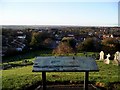 Kimberley from the cemetery