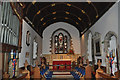 SU1408 : St Mary's church (view of the altar) by bell