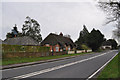 The thatched cottages