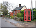 K6 telephone box in Bunwell Street, Bunwell