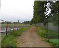 Path to school playing fields