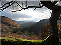 Looking south,  down the valley