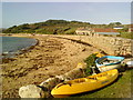 New Grimsby harbour from Timothy