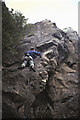 Climbing, Redmire Quarry