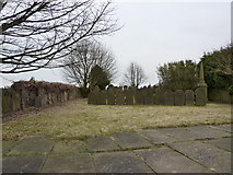 SD9523 : Mankinholes Methodist Church, Burial ground by Alexander P Kapp