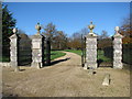 Entrance gates to Bingham