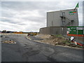 Hospital end to the guided busway