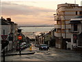 Ryde: looking down George Street towards the hovercraft