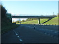 The A35 approaching Northbrook junction