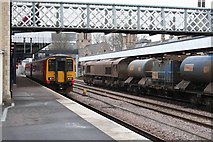SK9770 : Trains at Lincoln station by roger geach