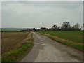 The track to Refuge Farm