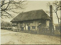 TQ5202 : Clergy House, Alfriston in 1926 by Helen Ewing