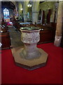 All Saints Church, Kirk Deighton, Font