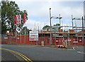 Social housing under construction (1), Bearwood Road