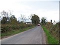 View south along the Kilmegan Road north of the parish church