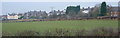 Across fields to houses on Chesterfield Road