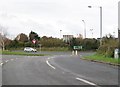 The junction of the B180 and the A2 at the southern end of Dundrum