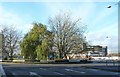 Roundabout at Fleming Way, Swindon