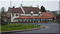 A619 roundabout and the De Rodes Arms