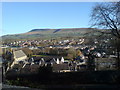 View east from Clitheroe Castle