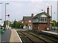 TF4958 : Signalbox and level crossing at Wainfleet, Lincolnshire (2) by Stefan Czapski