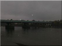 TQ2475 : Fulham Railway Bridge, SW6 by Phillip Perry