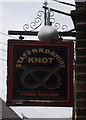 Sign for the Staffordshire Knot