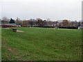 TQ3019 : Football Pitch St John's Park by Paul Gillett