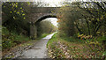 Looking back to the bridge