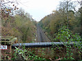 Tattenham Corner Branch, east of Kingswood Tunnel