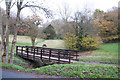 Footbridge and picnic area - Porthkerry Country Park, Barry