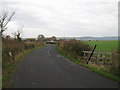 Footpath crosses East Bridge Road