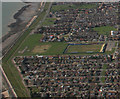 Aerial view over Canvey Island