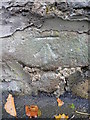 Benchmark on Conwy Old Road, Penmaenmawr