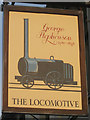 The Locomotive sign