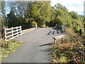 Cycleway crosses former railway bridge