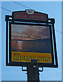 The Rising Sun (2) - pub sign, 351 Chichester Road, North Bersted