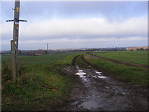 TM3055 : Green Lane Footpath to Sandy Lane by Geographer