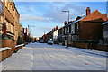 Milner Road in the snow