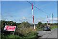NT9633 : Overhead power line works near Fenton by Stephen Richards