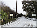 Entrance to Lodge Farm, Withersdale