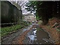 The approach to the Ancient Druid (Inn), Hollybush