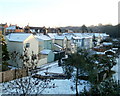 Radyr : Junction Terrace houses viewed from King