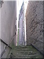 Steps up to the church, Kirkby Stephen