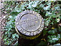 Great Western Railway boundary marker, 1918